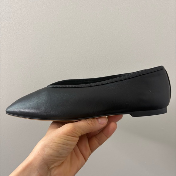 Tony Bianco Bianca Nappa Leather Flats, Black, 6.5 - Picture 10 of 14